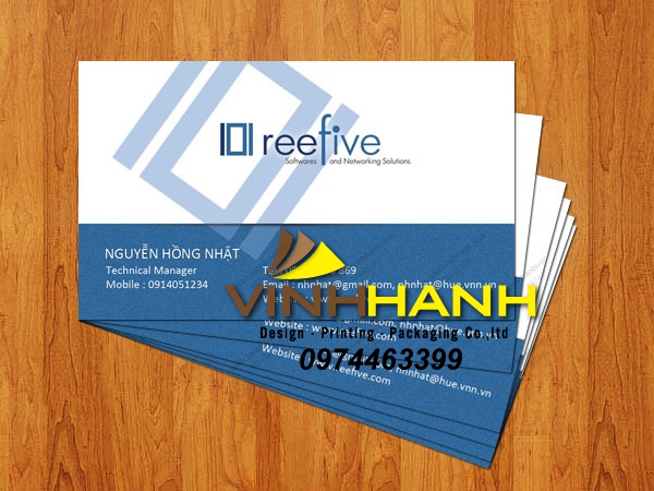 In Name Card Danh Thiếp 5