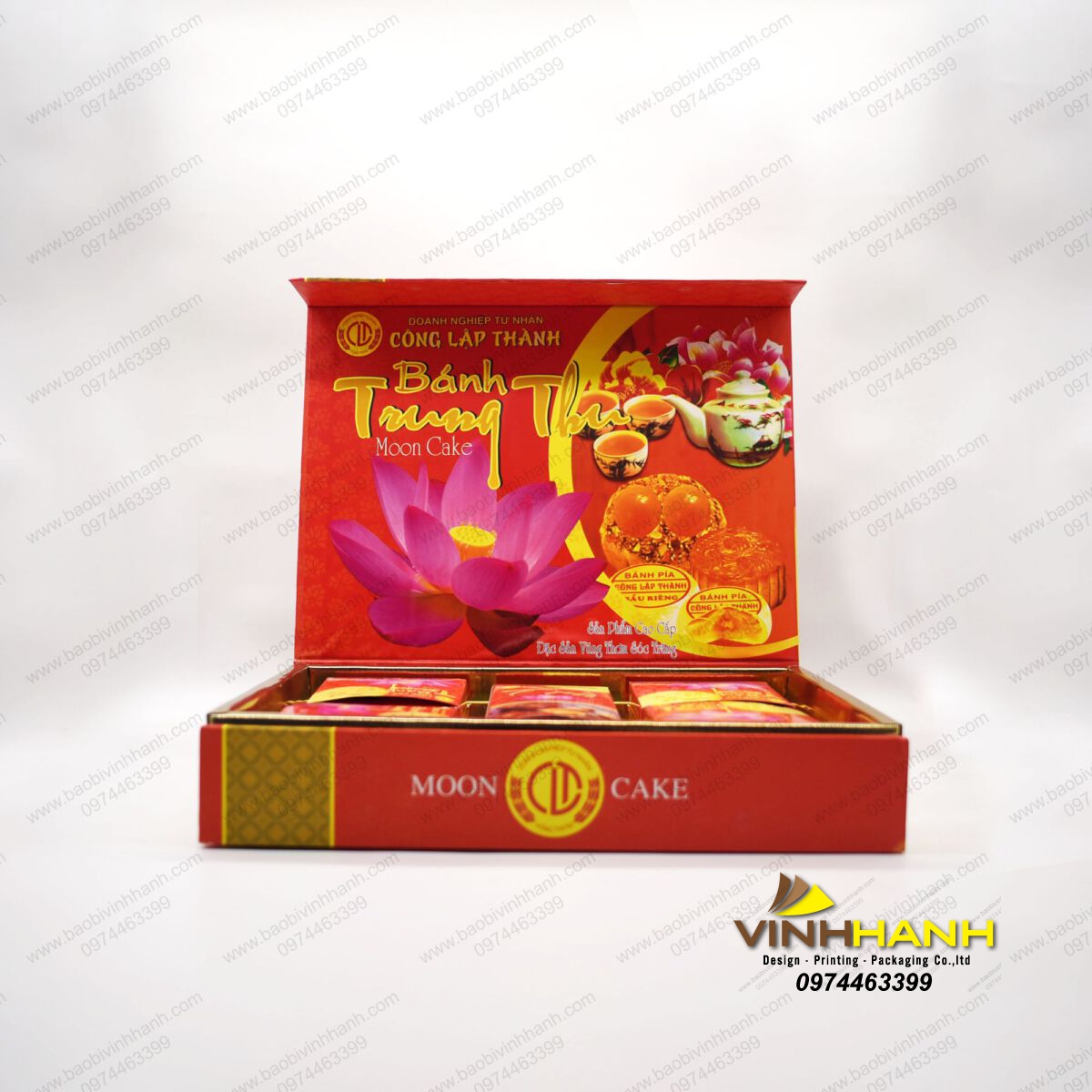 Hộp bánh trung thu Công Lập Thành