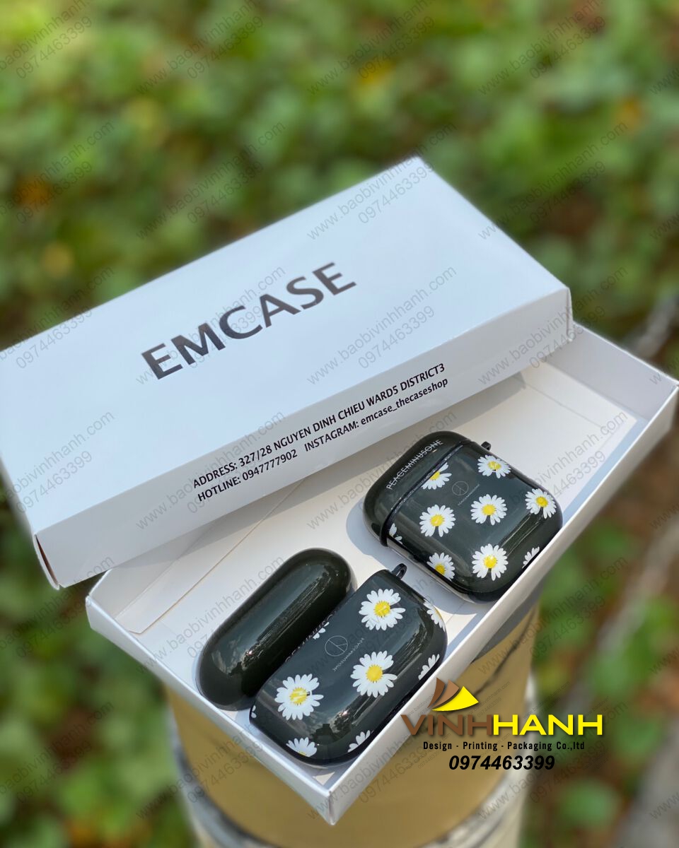 Xưởng sản xuất hộp giấy đựng phụ kiện điện thoại, in logo theo yêu cầu thương hiệu, cửa hàng 84 Z