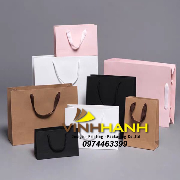 Customized Cheap 150GSM Kraft Paper Packaging Bags With Various Colors |  Paper Handle Bags Cheap | giganet.sampa.br