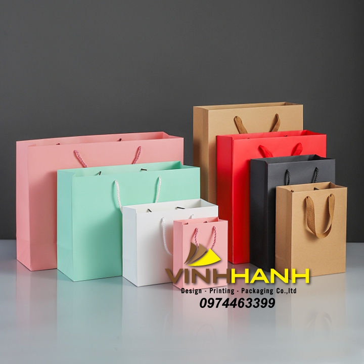PATAYO DESIGN) Kraft Paper Bag Plain Rope Handle Hand bag Gift Bag Paperbag  per pcs | Lazada PH