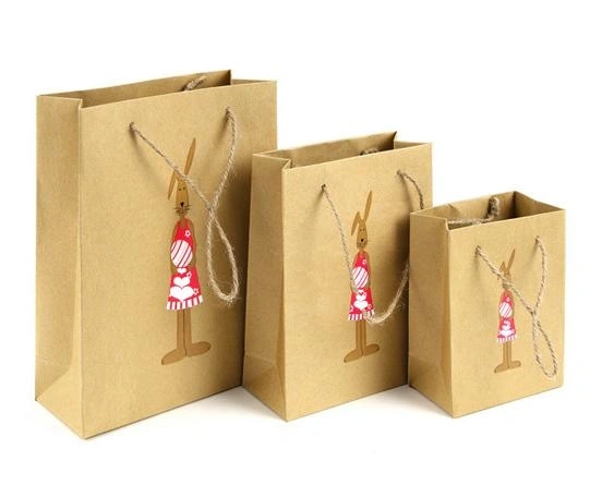 Twisted Kraft Paper Bags China Manufacturer
