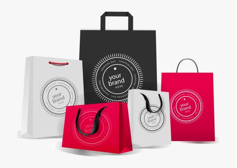 Bags With Your Logo  Business Name - Promotional Paper Bags PNG Image |  Transparent PNG Free Download on SeekPNG